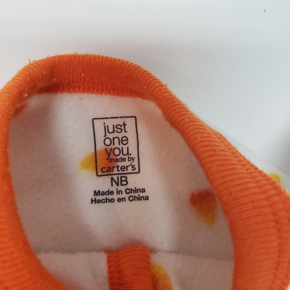 Carters My First Halloween Fleece Onesie NB - Picture 4 of 6